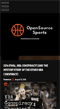 Mobile Screenshot of opensourcesports.com